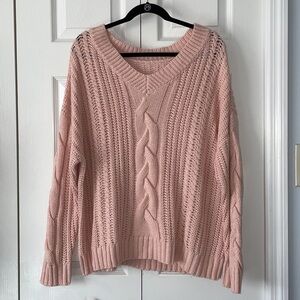 Oversized Pink Sweater